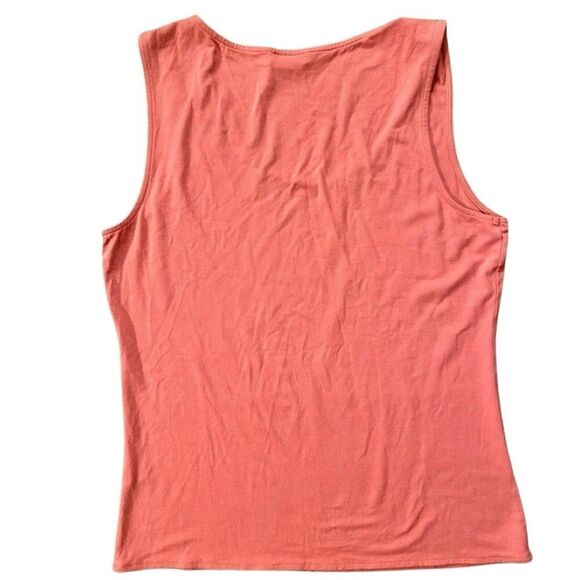 J. Jill Wearever Pink Tank Top size small pima cotton stretch casual pullover - Picture 2 of 6